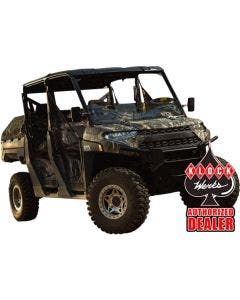 Klock Werks UTV Clear Flare Windshield 13-15 Polaris Ranger KW05-01-0472-C 2317-0409 23170409