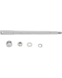 Drag Specialties Chrome Front Axle Kit Harley Dyna Electra Glide FXD FLH DS-223030