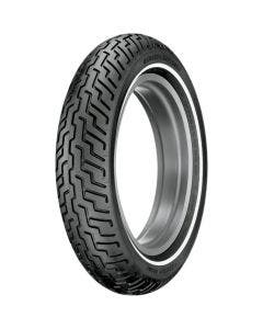 Dunlop D402 Series MT90B16 Narrow Slim White Wall Front Motorcycle Tire