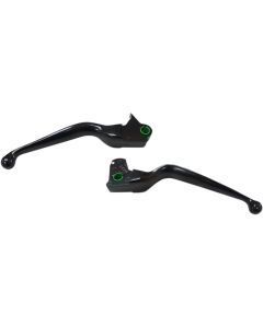 Drag Specialties Black Wide Blade Lever Set for Harley 14-16 Trike Models