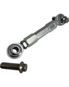 Alloy Art Raw Competition Adjustable Front Stabilizer Link Harley 09-24 FLH/FLT