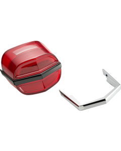 Ciro Armor Taillights W/License Light Window 4 Harley 99-23