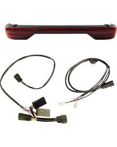 Custom Dynamics ProBEAM Black w/ Red Lens Tour Pak Add-On LED Light Kit