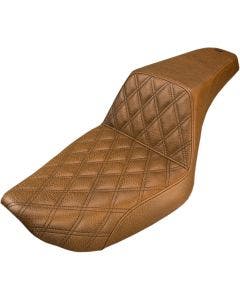 Buy Saddlemen 896-04-172BR Brown Step Up LS Seat 96-03 Harley Dyna FXD 0803-0570 08030570 leather gel technology comfort stunts wheelies stunt sons of anarchy dyna from Eastern Performance Cycles. Great prices and free shipping!