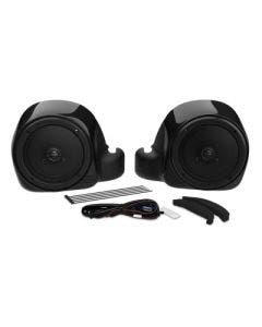 Hogtunes Gen 4 Lower Speaker Kit for Liquid Cooled Models Harley FLH/T 14-20