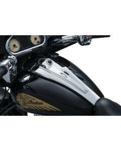 Kuryakyn 5626 Chrome John Shop Series Vantage Dash Console 14-18 Indian Chieftan