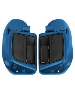 Hogworkz Daytona Blue Pearl Rushmore Lower Vented Fairings for 94-25 Touring