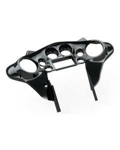 Metra 95-HDIF Black Double DIN Radio Batwing Fairing Install Kit Harley 98-13