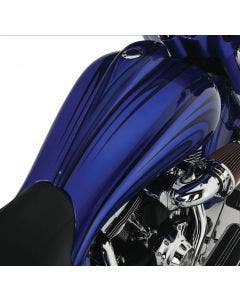 Paul Yaffe STK08 Bagger Nation Custom Stretched Gas Tank Harley FLH/T EFI 08-20