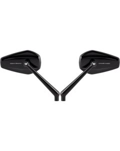 Arlen Ness Mini Stocker Right & Left Black Mirror Screw-In Universal & Harley