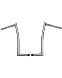 FBI Fat Baggers Chrome 16" EZ Install Pointed Handlebars Harley FLTR 15-20