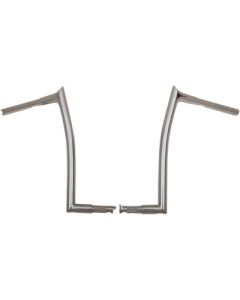 FBI Fat Baggers Chrome 16" EZ Install Pointed Handlebars Harley FLHR FLTR FLST