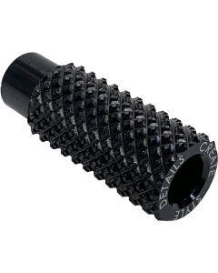 Kens Factory KFP-02 Black Next Level Knurled Shifter Peg Harley & Custom