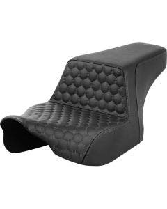 Saddlemen Step-Up HC Standard Reach W/Gray Stitch Seat Harley 23-24 FLH/FLT