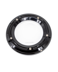 Trask Billet Assault Clear Derby Cover 5-Hole Harley 98-18