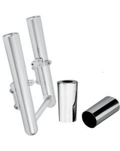 Arlen Ness Chrome Hot Legs and Fork Boot Slider Covers Package Touring FL 00-07