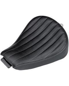Biltwell 4104-1053 Black Vertical Tuck Sporty-8 Seat for Harley Sportster 10-19