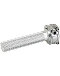 Biltwell 6601-303-78 Polished Aluminum Whiskey Throttle - 7/8" Bars Single Cable