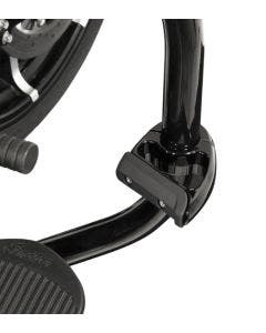 Ciro 60420 1 1/4" Engine Guard Bar Toe Rest Foot Peg Black Universal