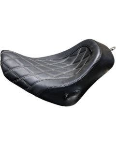 Danny Gray 21-201DIA Weekday Solo IST Diamond Stitch Seat 18-19 Harley Softail