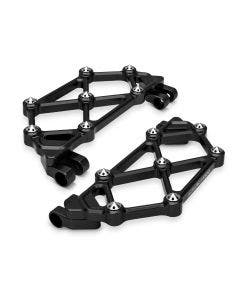 Arlen Ness Diamond Mini Floorboards Harley FLT Touring 99-Up