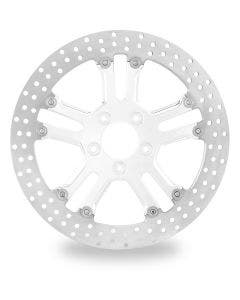 Performance Machine PM Dixon Polished Front 13" Brake Rotor Harley 00-16