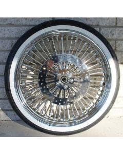 DNA 52 Mammoth Spoke Tire w/ Super Spoke Rotors Package Harley FLH/FLT 89-07