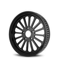 DNA Super Spoke Black 66 Tooth X 1" Rear Pulley Superspoke Custom Harley HD