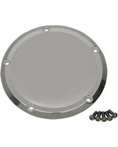 Drag Specialties Chrome Die Cast Domed Derby Cover 16-18 Harley FLHT/FLHX/FLTRS