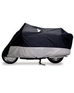 DOWCO Guardian Weatherall Plus Black X-Large Motorcycle Cover for Harley Touring