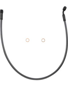 Magnum KARBONFIBR 26" Front Upper Brake Line Kit 35 Deg ABS Harley & Custom