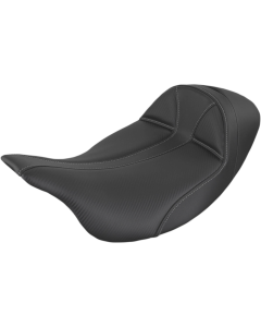 Saddlemen Black Carbon Fiber Dominator Solo Seat Harley FL Touring 08-Up 