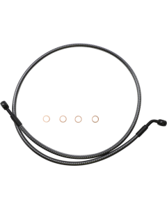 Magnum KARBONFIBR 44" EZ-Align Brake Line 180 60 Degree Harley Sportster 14-Up