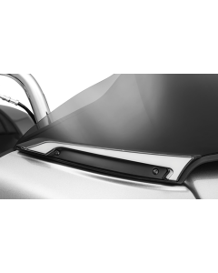 Kuryakyn 2946 Black Windshield with LED Light & Turn Signal for Harley FLTR 15up