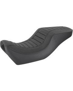 Saddlemen Black Hog Killers 2-Up Seat Pleated Gel Harley Street XG 750 500 15-20
