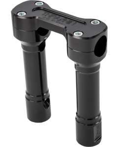 Thrashin Supply Black 6" Hole Shot Risers Internal Wiring 3.5" Center Harley