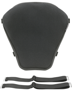 Saddlemen Black Cool Comfort Topper Quick Attachment Air Pad Sport 12x11.7
