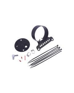 Drag Specialties Black Single Gauge Mount OE 67293-95 Harley XL FXD 95-11