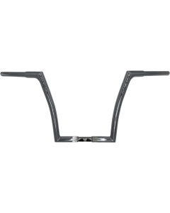 FBI Fat Baggers Chrome 1-1/4" EZ Install Flat Top 14" Handlebar Harley FLTR 15-Up