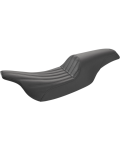 Saddlemen Black Profiler Knuckle 2-Up Seat Harley Touring 97-07