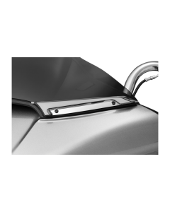 Kuryakyn 2945 Chrome Windshield with LED Light & Turn Signal for Harley FLTR 15up