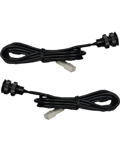 Custom Dynamics Polished Red LED Boltz Lights Running Brake or Taillight 12v Universal