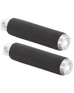 Rough Craft Chrome Knurled Foot Peg Male Mount Clevis Harley Custom RC-400-0001
