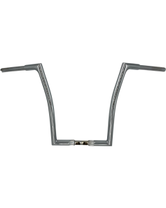 FBI Fat Baggers Chrome 1-1/4" EZ Install Flat Top 16" Handlebar Harley FLTR 15-Up
