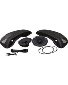 Hogtunes XL 6" x 9" 200w Speakers & Lid Kit 692-XL LID-RM Harley Touring 14-20