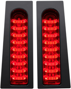 Custom Dynamics ProBEAM Fillerz Saddlebag LED Lights Harley FL 14-22