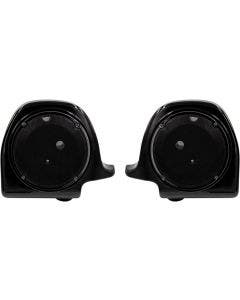Saddle Tramp Lower Fairing Speaker Pods Black BC-HDLSP-1 Harley FLH/T 94-13
