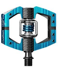 Crankbrothers 15991 Mallet E Hybrid Pedals w/ Adjustable Pins Blue/Blue MTB
