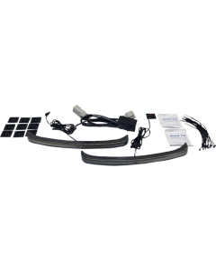 Custom Dynamics Amber/White LED Dynamic Fender Lights Harley Tri Glide 11-13