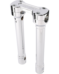Thrashin Supply Chrome 10" Hole Shot Risers Internal Wiring 3.5" Center Harley